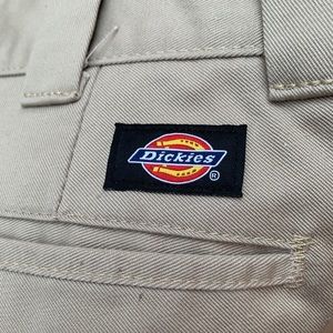Dickies Khaki Slim Taper Work Pants
